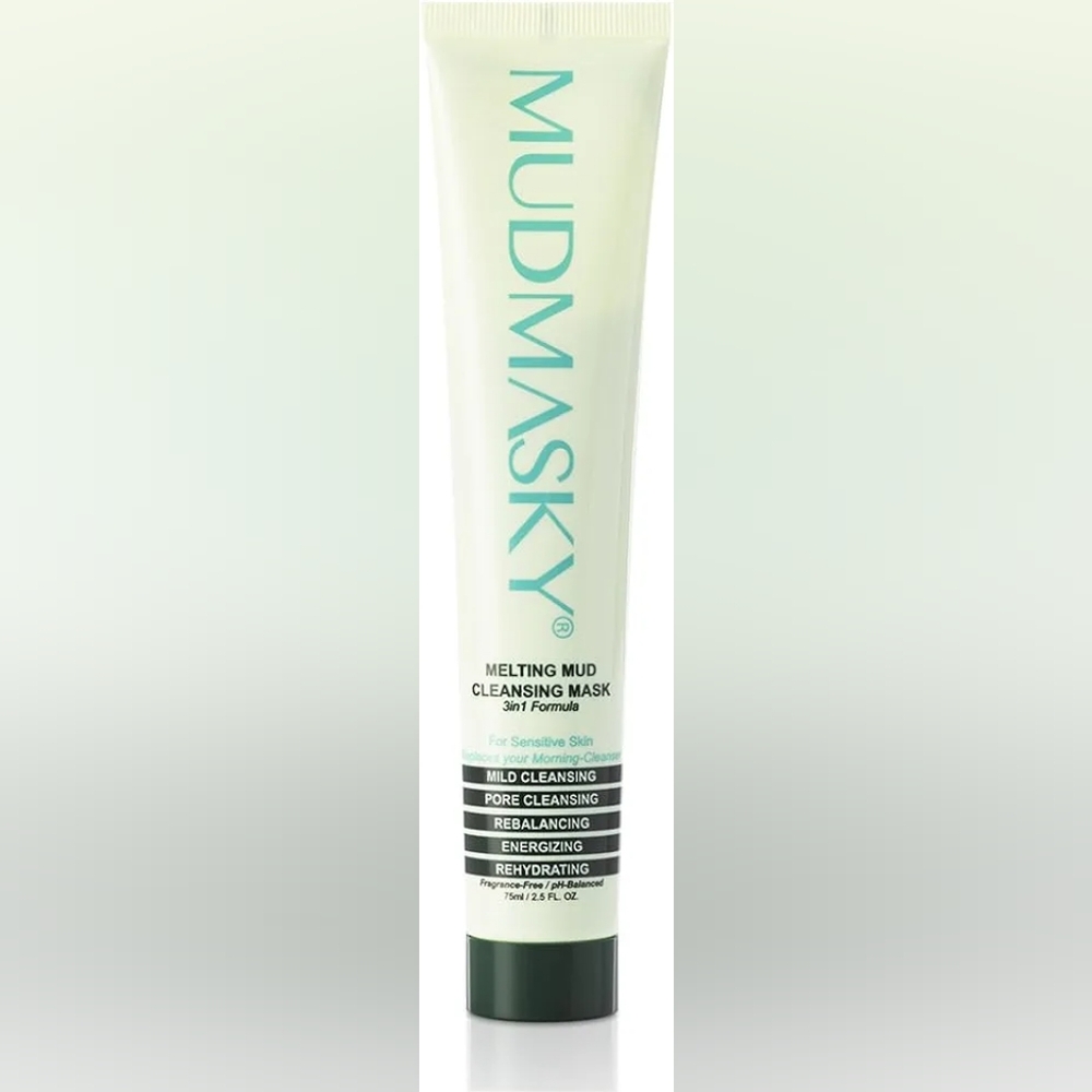 MUDMASKY Melting Mud Cleansing Mask 3in1 Formula 75ml / 2.5 FL. OZ. Comes with 2